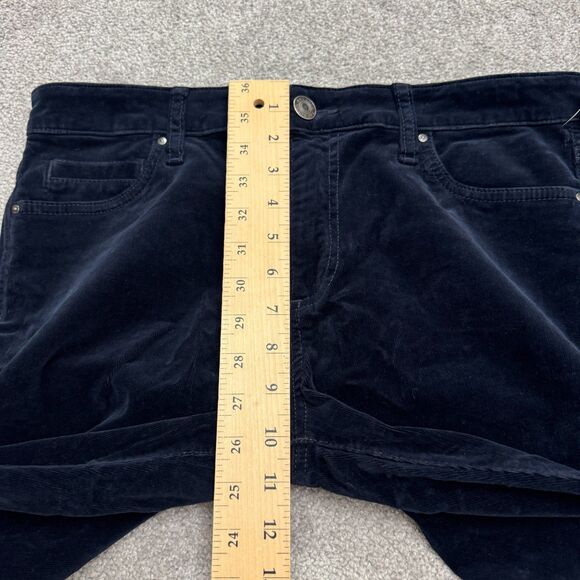 Kut From The Cloth Diana Skinny Corduroy Pants Womens 10 Navy Blue Straight NWT - Picture 12 of 16